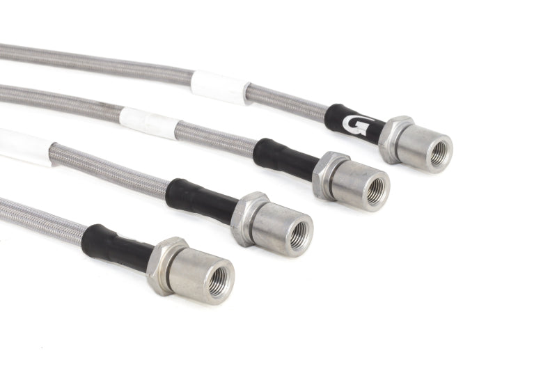 Goodridge 15-16 Subaru STi (w/ Brembo Calipers) Stainless Steel Brake Line Kit Goodridge Brake Line Kits  AXOPROS