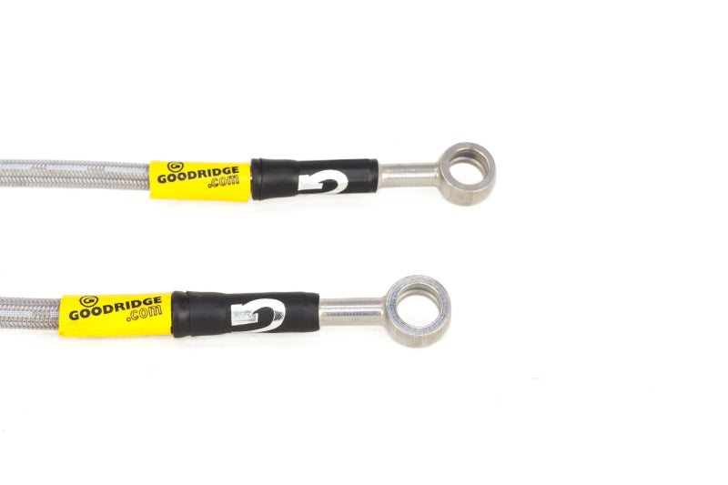 Goodridge 15-16 Subaru STi (w/ Brembo Calipers) Stainless Steel Brake Line Kit Goodridge Brake Line Kits  AXOPROS