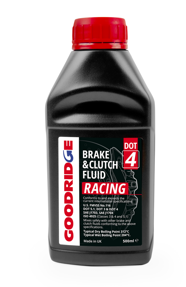 Goodridge 500ML Racing Dot 4 Brake Fluid - Single Goodridge Brake Fluid  AXOPROS