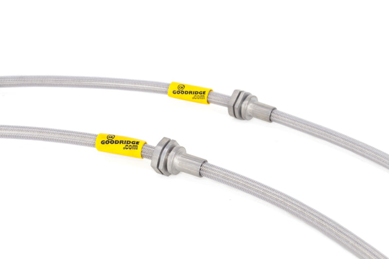 Goodridge 8/84-7/87 Toyota Corolla GTS Stainless Steel Brake Line Kit Goodridge Brake Line Kits  AXOPROS