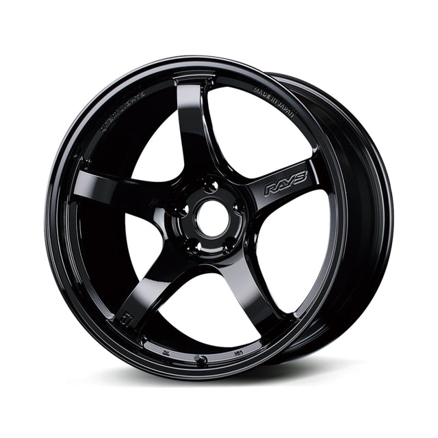 Gram Lights 57CR 18x10.5 +12 5x114.3 Gloss Black Wheel Gram Lights Wheels - Cast  AXOPROS