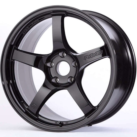 Gram Lights 57CR 18x8.5 +37 5x114.3 Gloss Black Wheel Gram Lights Wheels - Cast  AXOPROS