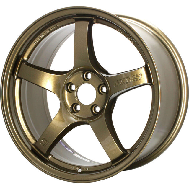 Gram Lights 57CR 18x9.5 +38 5-114.3 Almite Gold Wheel (Min Order Qty Of 20) Gram Lights Wheels - Cast  AXOPROS