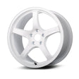 Gram Lights 57CR 18x9.5 +38 5x114.3 Ceramic White Pearl Wheel Gram Lights Wheels - Cast  AXOPROS