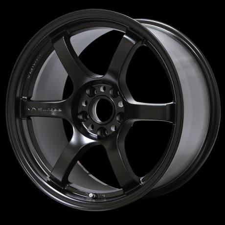 Gram Lights 57DR 15x8.0 +28 4x100 Semi Gloss Black Wheel Gram Lights Wheels - Cast  AXOPROS