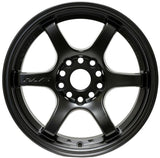 Gram Lights 57DR 15x8.0 +28 4x100 Semi Gloss Black Wheel Gram Lights Wheels - Cast  AXOPROS