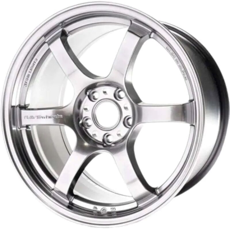 Gram Lights 57DR 17x9.0 +22 5-114.3 Grace Silver Wheel Gram Lights Wheels - Cast  AXOPROS