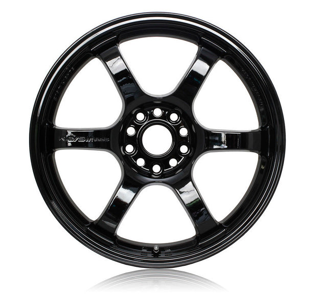 Gram Lights 57DR 17x9.0 +38 5-114.3 Glossy Black Wheel Gram Lights Wheels - Cast  AXOPROS
