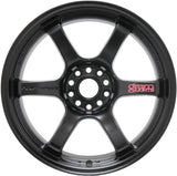 Gram Lights 57DR 17x9.0 +38 5x114.3 Semi Gloss Black Wheel Gram Lights Wheels - Cast  AXOPROS