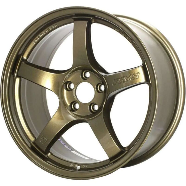 Gram Lights 57DR 18x9.5 +38 5-114.3 Almite Gold Wheel Gram Lights Wheels - Cast  AXOPROS