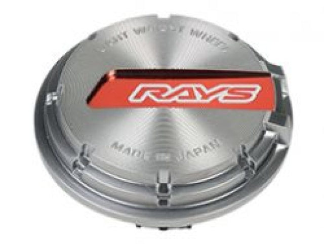 Gram Lights WR Center Cap (Red/Silver) 57CR/57DR/57D/57S-PRO Gram Lights Wheel Center Caps  AXOPROS