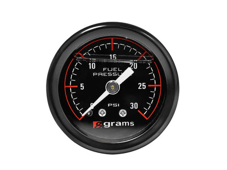 Grams Performance 0-30 PSI Fuel Pressure Gauge Grams Performance Gauges  AXOPROS