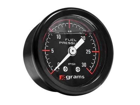 Grams Performance 0-30 PSI Fuel Pressure Gauge Grams Performance Gauges  AXOPROS