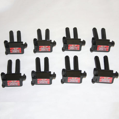 Granatelli 05-17 Dodge 5.7L/6.1L/6.4L Xtreme Coil On Plug Wire Conn Kit w/Coil Pack - Blk (Set of 8) Granatelli Motor Sports Spark Plug Wire Sets  AXOPROS