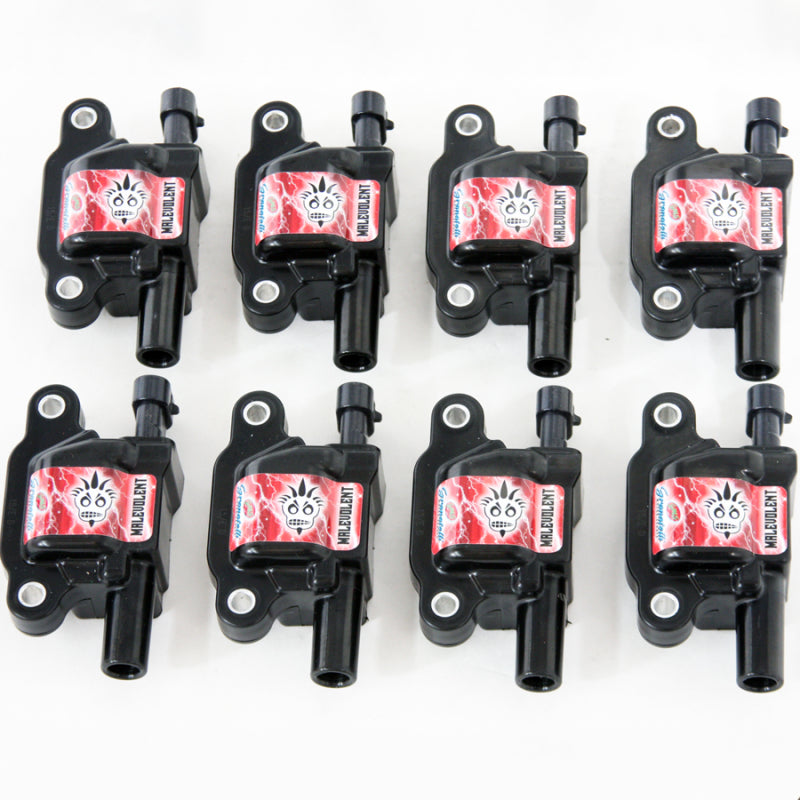 Granatelli 14-23 GM LT Malevolent Coil Packs - Black (Set of 8 ) Granatelli Motor Sports Ignition Coils - Upgrade  AXOPROS