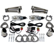 Granatelli 2.5in Stainless Steel Electronic Dual Exhaust Cutout Granatelli Motor Sports Exhaust Cutouts  AXOPROS