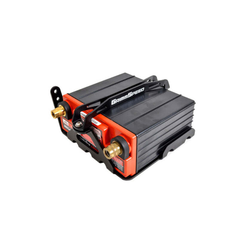 GrimmSpeed 08-14 Subaru WRX STI Lightweight Battery Mount Kit GrimmSpeed Battery Tiedowns  AXOPROS