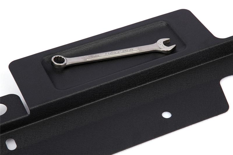 GrimmSpeed 08+ Subaru Impreza/WRX/STI Radiator Shroud w/Tool Tray - Black GrimmSpeed Radiator Shrouds  AXOPROS