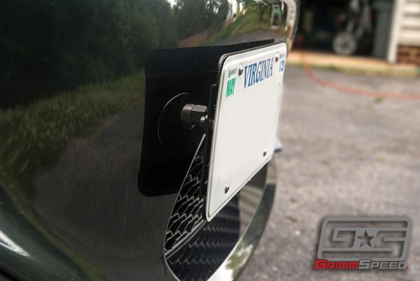 GrimmSpeed 10+ Subaru Legacy/Outback / 13+ Subaru BRZ/13+ Scion FR-S License Plate Relocation Kit GrimmSpeed License Plate Relocation  AXOPROS