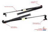 GrimmSpeed 13+ Subaru BRZ / 13+ Scion FR-S Hood Struts GrimmSpeed Hood Struts  AXOPROS