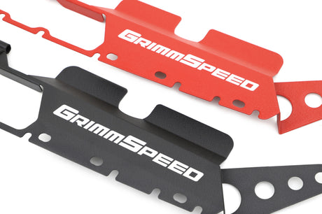 GrimmSpeed 15+ Subaru WRX/STI Radiator Shroud - Black GrimmSpeed Radiator Shrouds  AXOPROS