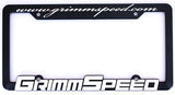 GrimmSpeed License Plate Frame (Pair) GrimmSpeed License Frame  AXOPROS
