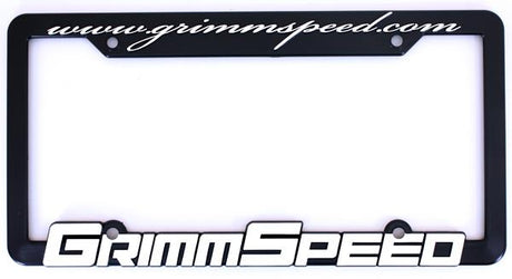 GrimmSpeed License Plate Frame (Pair) GrimmSpeed License Frame  AXOPROS