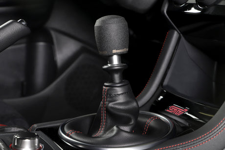GrimmSpeed Stubby Shift Knob Stainless Steel Black - M12x1.25 GrimmSpeed Shift Knobs  AXOPROS