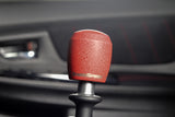 GrimmSpeed Stubby Shift Knob Stainless Steel Red - M12x1.25 GrimmSpeed Shift Knobs  AXOPROS