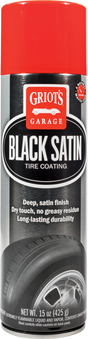 Griots Garage Black Satin Tire Coating - 15oz (Aerosol) Griots Garage Car Waxes  AXOPROS