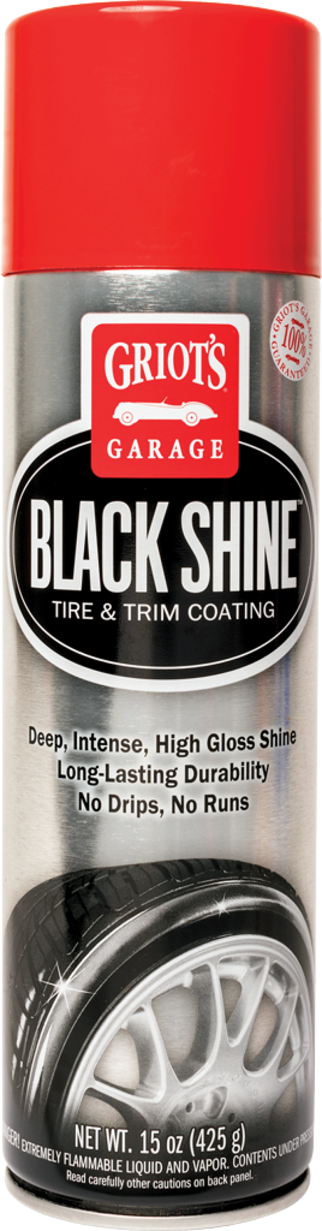 Griots Garage Black Shine Tire and Trim Coating - 15oz (Aerosol) Griots Garage Car Waxes  AXOPROS
