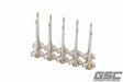 GSC P-D Audi DAZA 33.9mm Head STD 104mm Long Chrome Polished Intake Valve - Set of 10 GSC Power Division Valves  AXOPROS