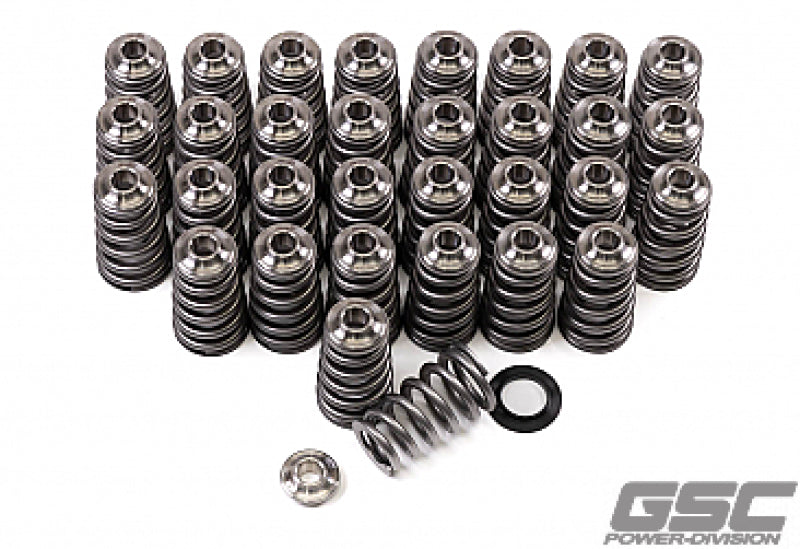GSC P-D Ford 5.2L Voodoo/Predator Conical Spring & Ti Retainer Kit GSC Power Division Valve Springs, Retainers  AXOPROS
