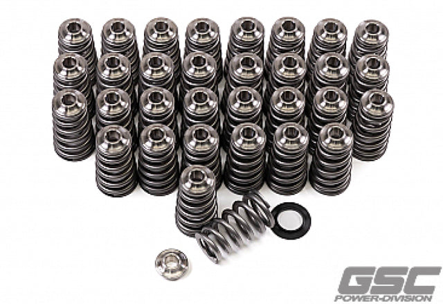 GSC P-D Ford 5.2L Voodoo/Predator Conical Spring & Ti Retainer Kit GSC Power Division Valve Springs, Retainers  AXOPROS