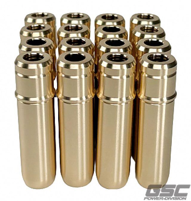 GSC P-D Ford Coyote Gen 3 Intake/Exhaust Valve Guide Set - Set of 16 (Use OEM or GSC 1102) GSC Power Division Valve Guides  AXOPROS