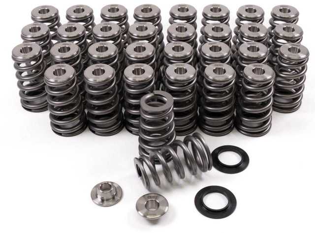 GSC P-D Ford Mustang 5.0L Coyote Gen 1/2 Conical Valve Spring and Titanium Retainer Kit GSC Power Division Valve Springs, Retainers  AXOPROS