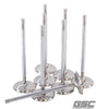 GSC P-D Ford Voodoo/Predator 32.5mm Head STD 109.8mm Long Chrm Super Alloy Exhaust Valve - Set of 8 GSC Power Division Valves  AXOPROS