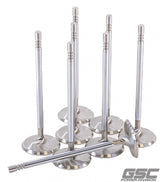GSC P-D Ford Voodoo/Predator 38.26mm Head STD 121.13mm Long Chrome Polished Intake Valve - Set of 8 GSC Power Division Valves  AXOPROS