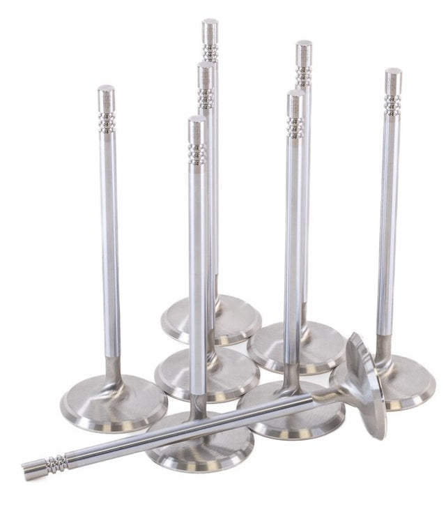 GSC P-D Ford Voodoo/Predator 38.26mm Head STD 121.13mm Long Chrome Polished Intake Valve - Set of 8 GSC Power Division Valves  AXOPROS