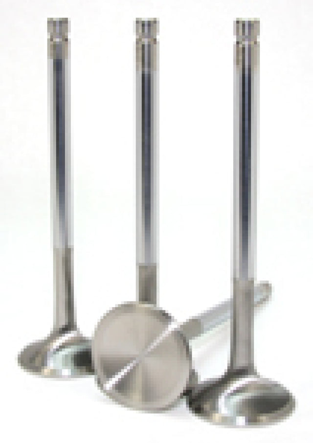 GSC P-D Toyota 3STGE 23-8N Chrome Polished Exhaust Valve - 30mm Head (+1mm) - SET 8 GSC Power Division Valves  AXOPROS