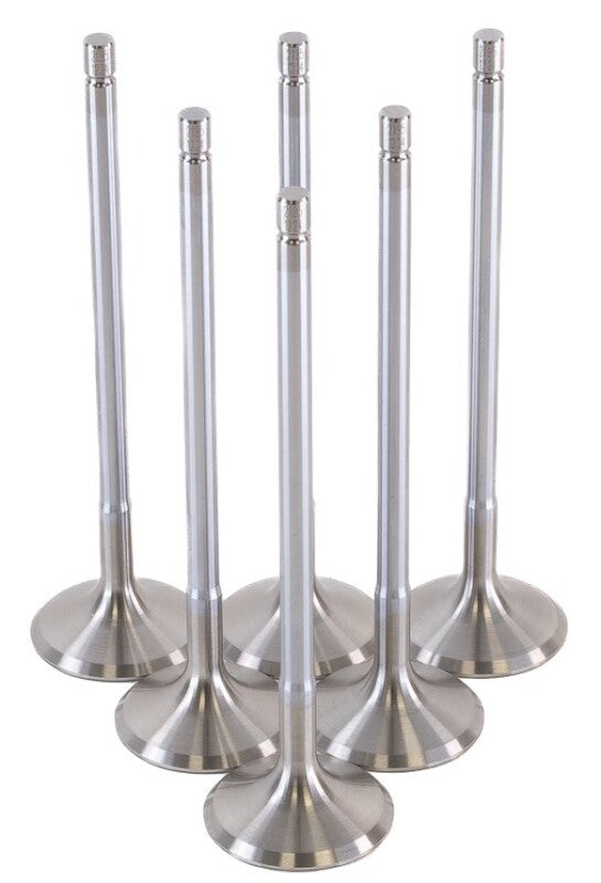 GSC P-D Toyota G16E-GTS 32mm Head (STD) Chrome Polished Exhaust Valve - Set of 6 GSC Power Division Valves  AXOPROS