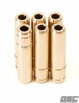 GSC P-D Toyota G16E Manganese Bronze Intake Valve Guide Stopper Style - Set of 6 GSC Power Division Valve Guides  AXOPROS