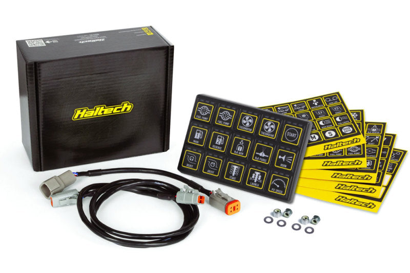 Haltech CAN Keypad 15 Button (3x5) Haltech Programmer Accessories  AXOPROS