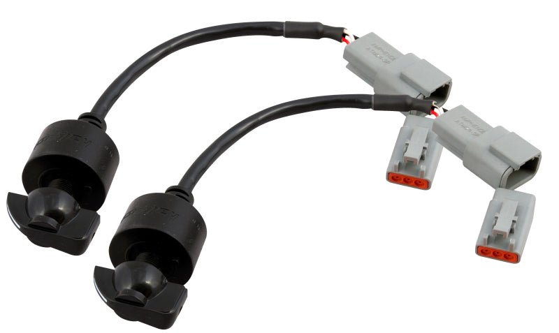 Haltech Dual Switch Panel Kit w/Yellow Knob Haltech Switch Panels  AXOPROS