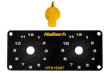 Haltech Dual Switch Panel Kit w/Yellow Knob Haltech Switch Panels  AXOPROS