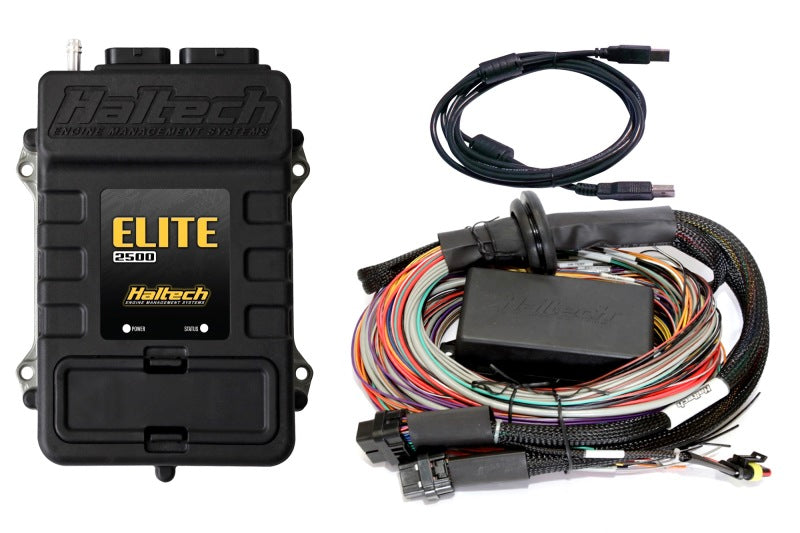 Haltech Elite 2500 Premium Universal Wire-In Harness ECU Kit Haltech Programmers & Tuners  AXOPROS
