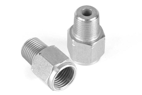 Haltech M10 x 1.0 to 1/8 BSPT Adaptor - Stainless Steel Haltech Wiring Connectors  AXOPROS