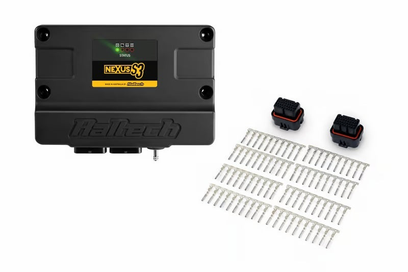 Haltech NEXUS S3 ECU + Plug & Pin Set Haltech Wiring Connectors  AXOPROS