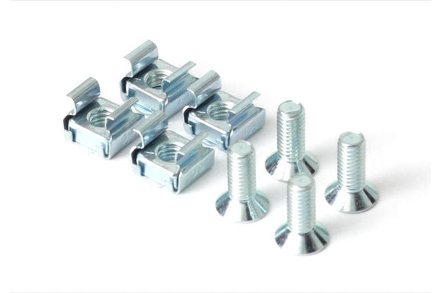Haltech Platinum ECU Rail-Type Mounts & Screws - (Pack of 4) Haltech Gauge Components  AXOPROS