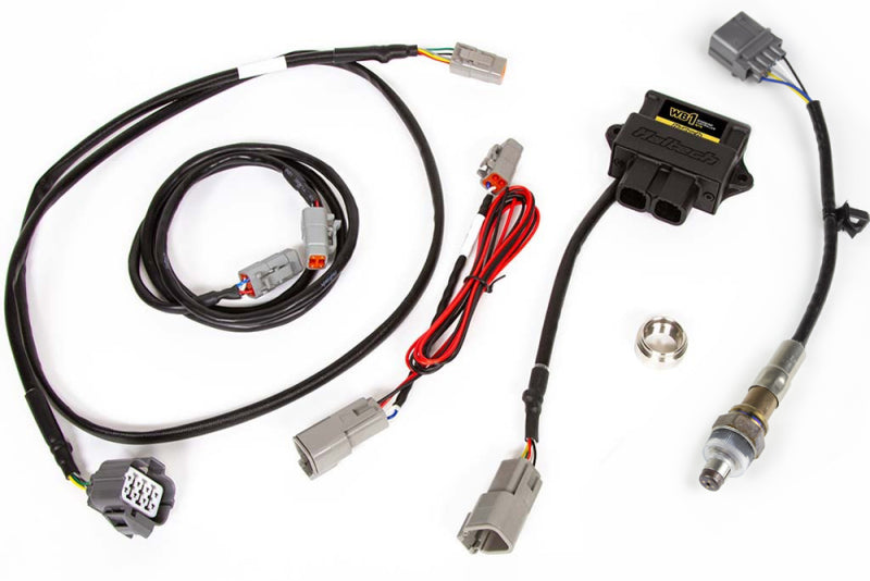 Haltech WB1 Single Channel CAN NTK O2 Wideband Controller Kit Haltech Gauge Components  AXOPROS